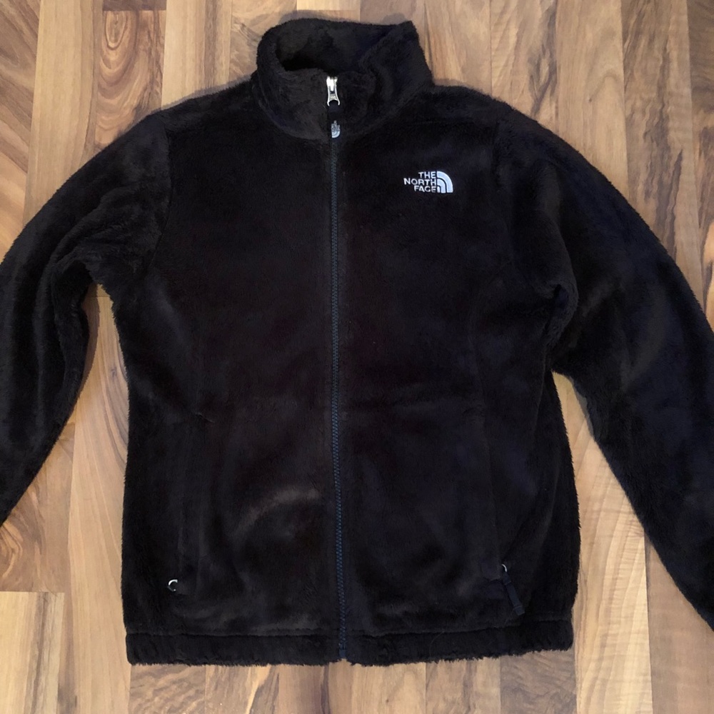 The North Face black fleece.